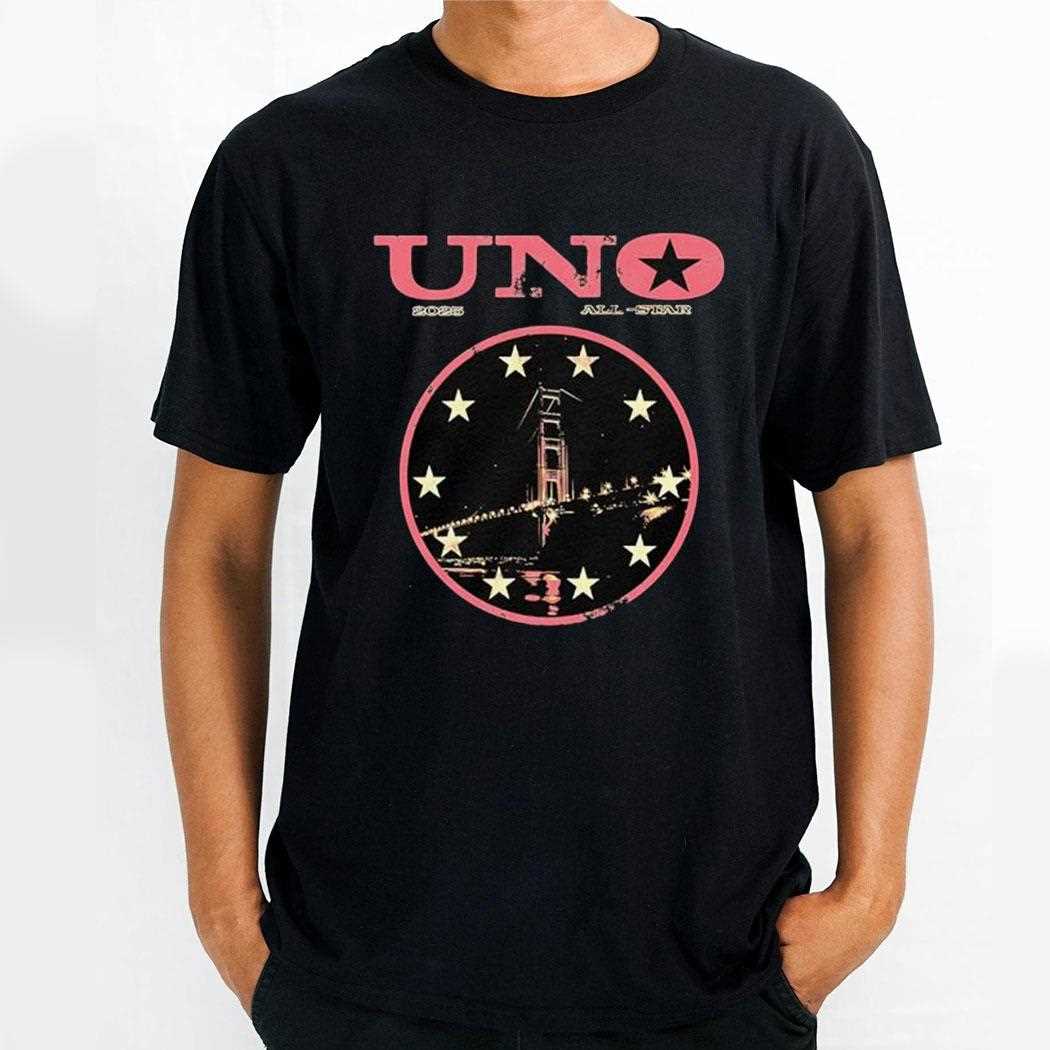 Uno 2025 All Star Black - Adult & Kids T-Shirts, Sweatshirts & Hoodies apparel design preview 1
