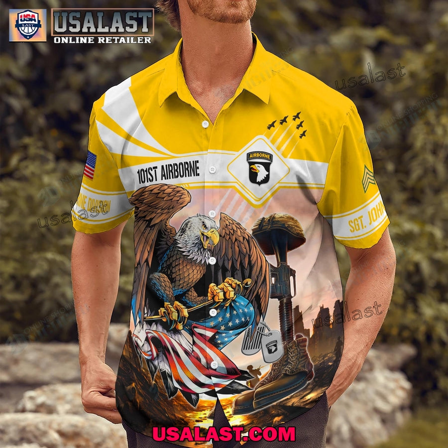 101st Airborne Division Hawaii Polo And - Adult & Kids T-Shirts, Sweatshirts & Hoodies apparel design preview 1