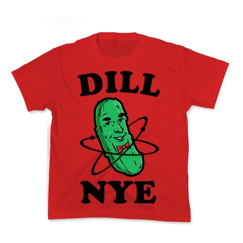 Dill Nye the Pickle Guy Kid's - Adult & Kids T-Shirts, Sweatshirts & Hoodies apparel design preview 1