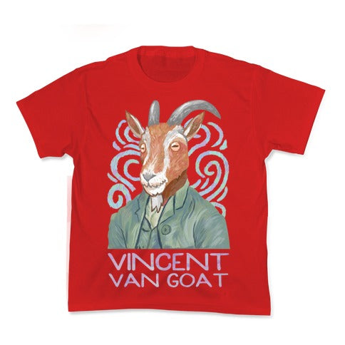 Vincent Van Goat Kid's - Adult & Kids T-Shirts, Sweatshirts & Hoodies apparel design preview 1