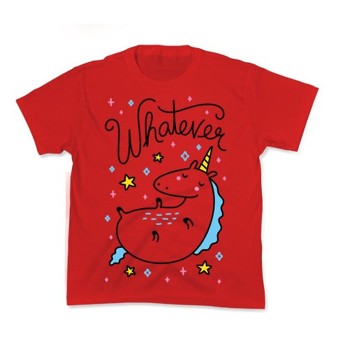 Whatever Unicorn Kid's - Adult & Kids T-Shirts, Sweatshirts & Hoodies apparel design preview 1