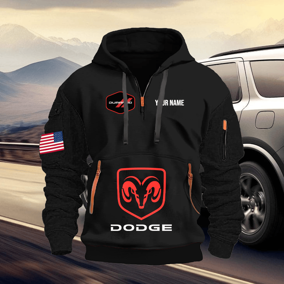 Dodge Durango Personalized Quarter Zipper - Adult & Kids T-Shirts, Sweatshirts & Hoodies apparel design preview 1