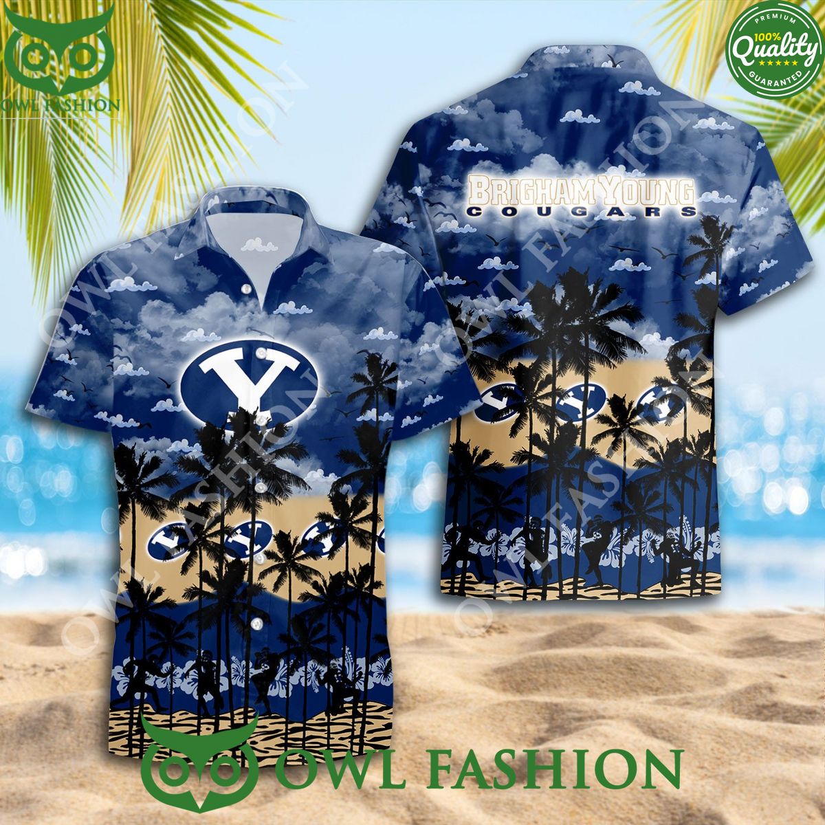 2024 BYU Cougars special version Hawaiian Trending - Adult & Kids T-Shirts, Sweatshirts & Hoodies apparel design preview 1
