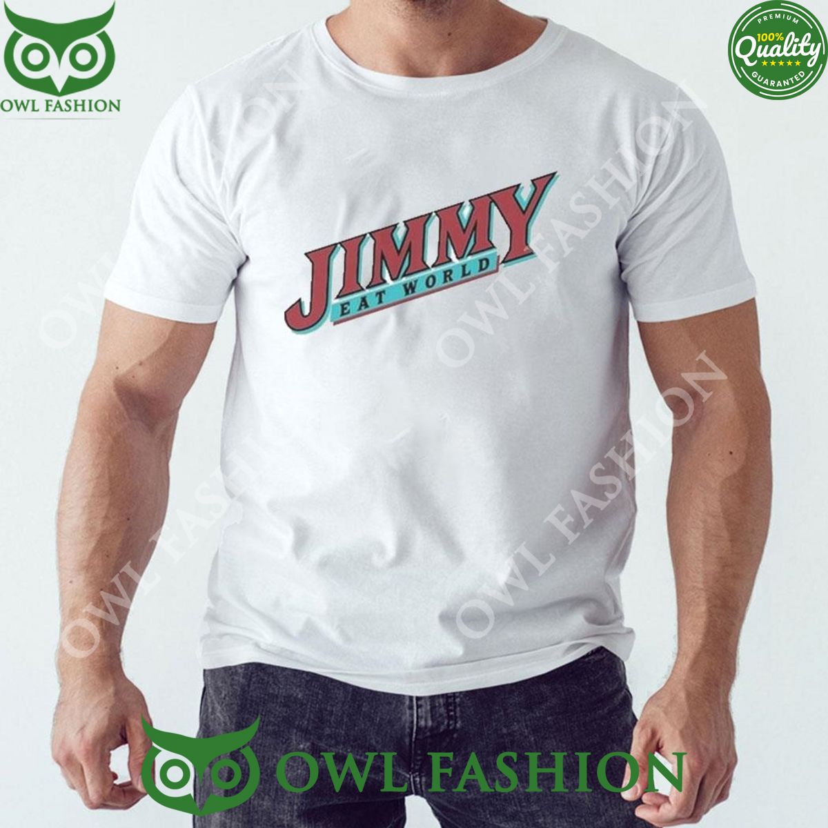 2024 Jimmy Eat World 93 Baseball Series - Adult & Kids T-Shirts, Sweatshirts & Hoodies apparel design preview 1