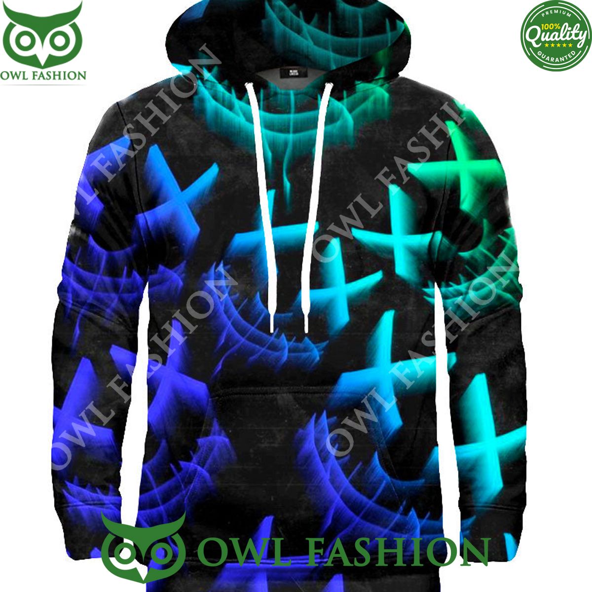 2024 Joker Blue Hologram - Adult & Kids T-Shirts, Sweatshirts & Hoodies apparel design preview 1