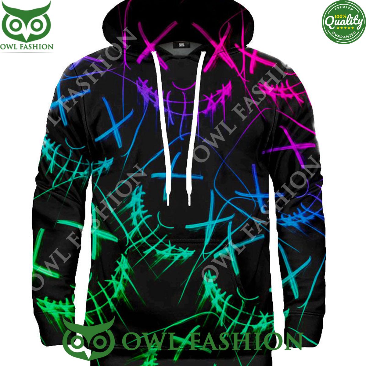 2024 Joker Rainbow Lights - Adult & Kids T-Shirts, Sweatshirts & Hoodies apparel design preview 1