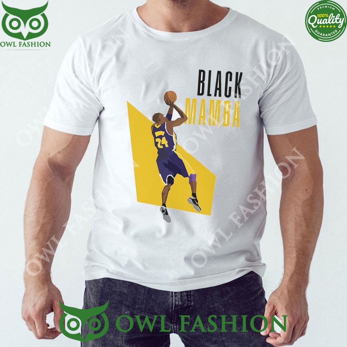2024 Los Angeles Lakers Kobe Bryant Black Mamba - Adult & Kids T-Shirts, Sweatshirts & Hoodies apparel design preview 1