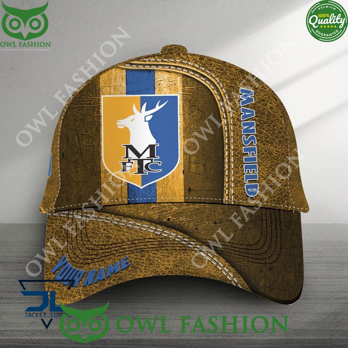 2024 Mansfield Town Color Custom Name Classic Cap - Adult & Kids T-Shirts, Sweatshirts & Hoodies apparel design preview 1