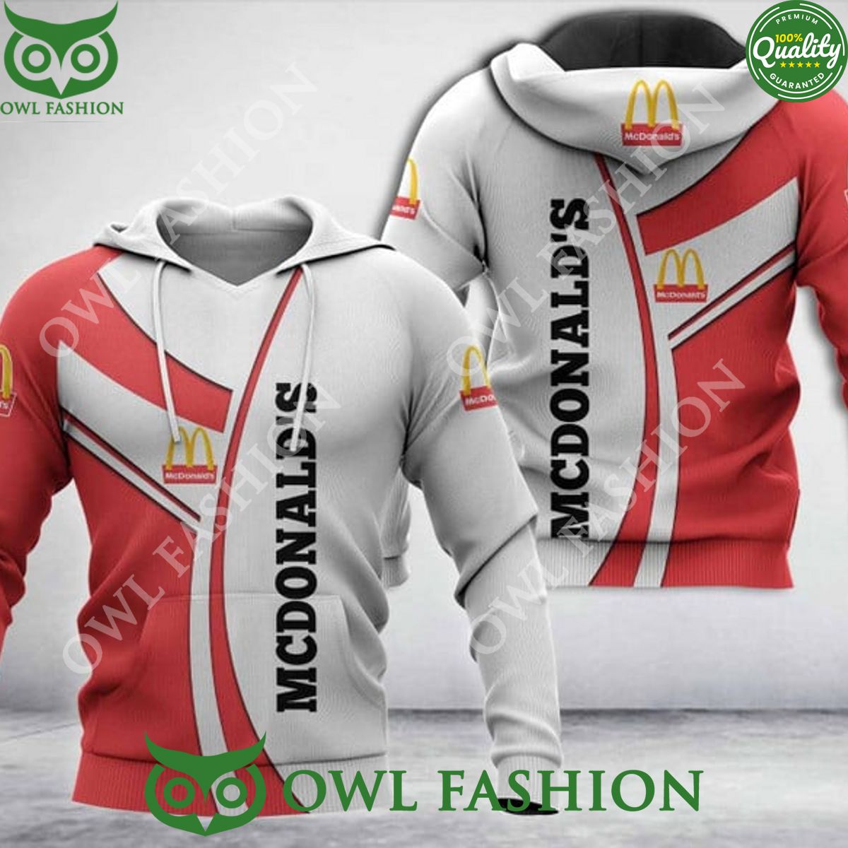 2024 McDonald's fast food chain new design printed - Adult & Kids T-Shirts, Sweatshirts & Hoodies apparel design preview 1
