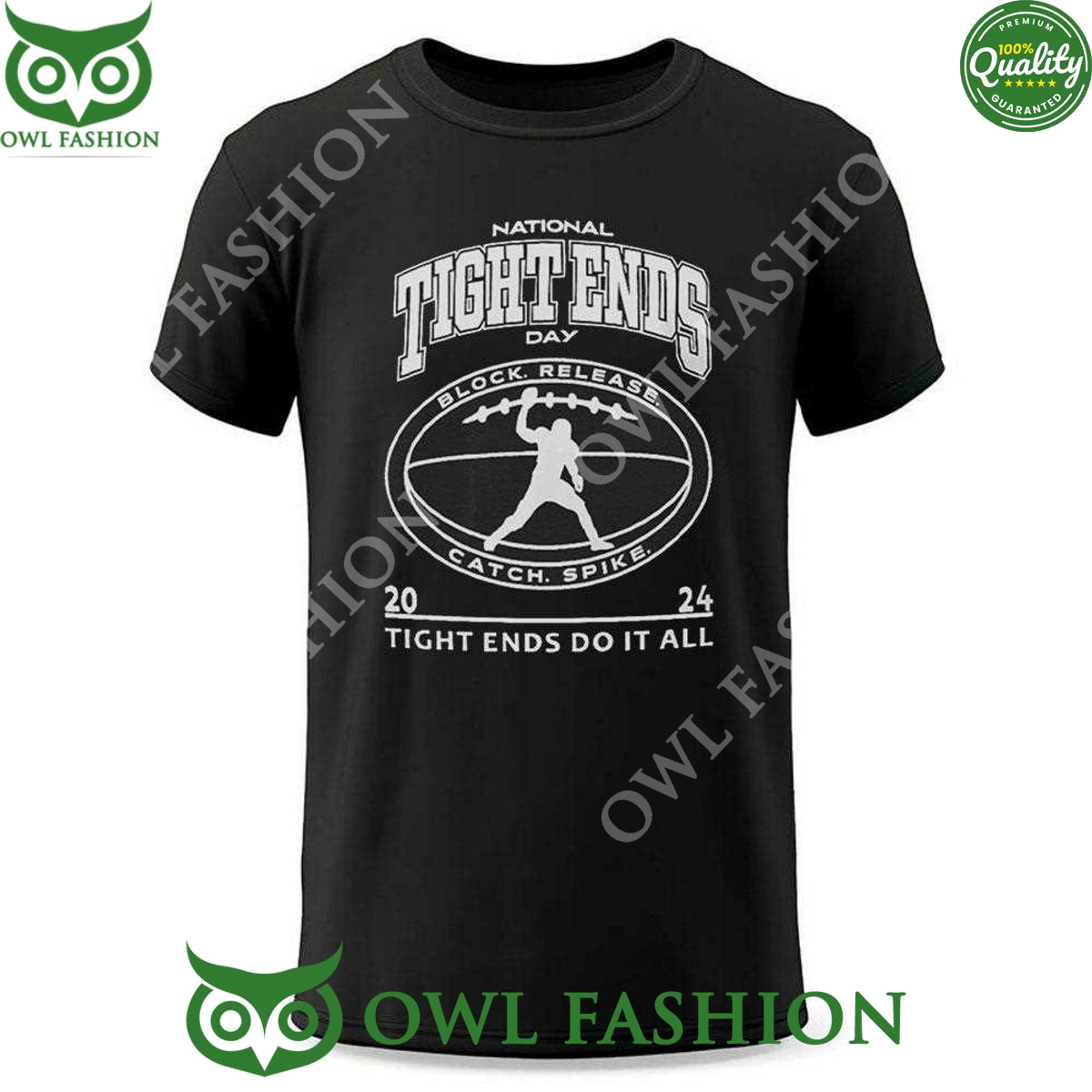 2024 National Tight Ends Day Do It All - Adult & Kids T-Shirts, Sweatshirts & Hoodies apparel design preview 1