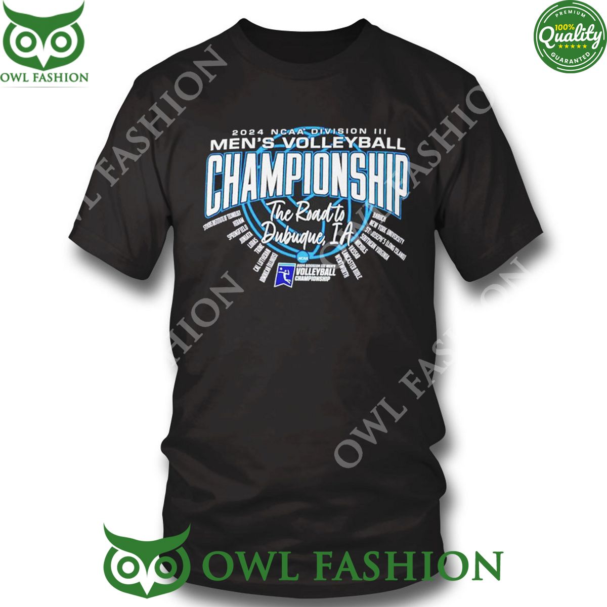2024 Ncaa Division Iii Men's Volleyball Championship - Adult & Kids T-Shirts, Sweatshirts & Hoodies apparel design preview 1