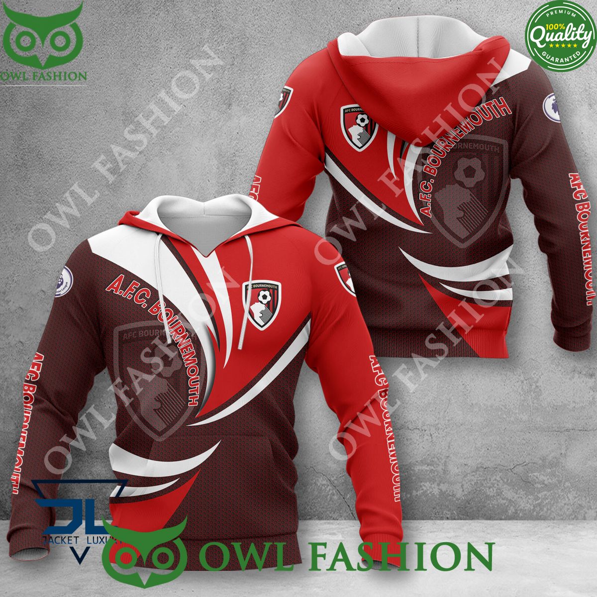 2024 New Design A.F.C. Bournemouth EPL Premier League - Adult & Kids T-Shirts, Sweatshirts & Hoodies apparel design preview 1