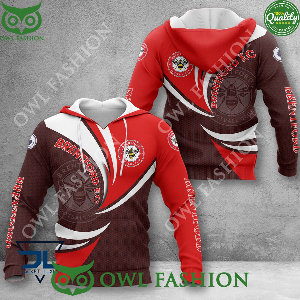 2024 New Design Brentford FC EPL Premier League - Adult & Kids T-Shirts, Sweatshirts & Hoodies apparel design preview 1