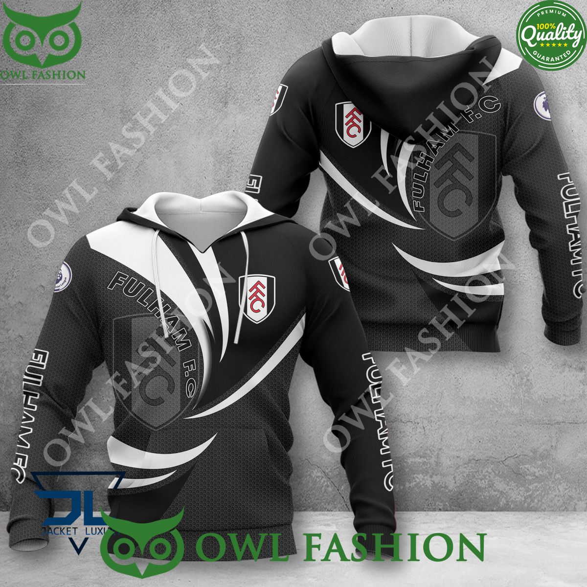 2024 New Design Fulham F.C EPL Premier League - Adult & Kids T-Shirts, Sweatshirts & Hoodies apparel design preview 1