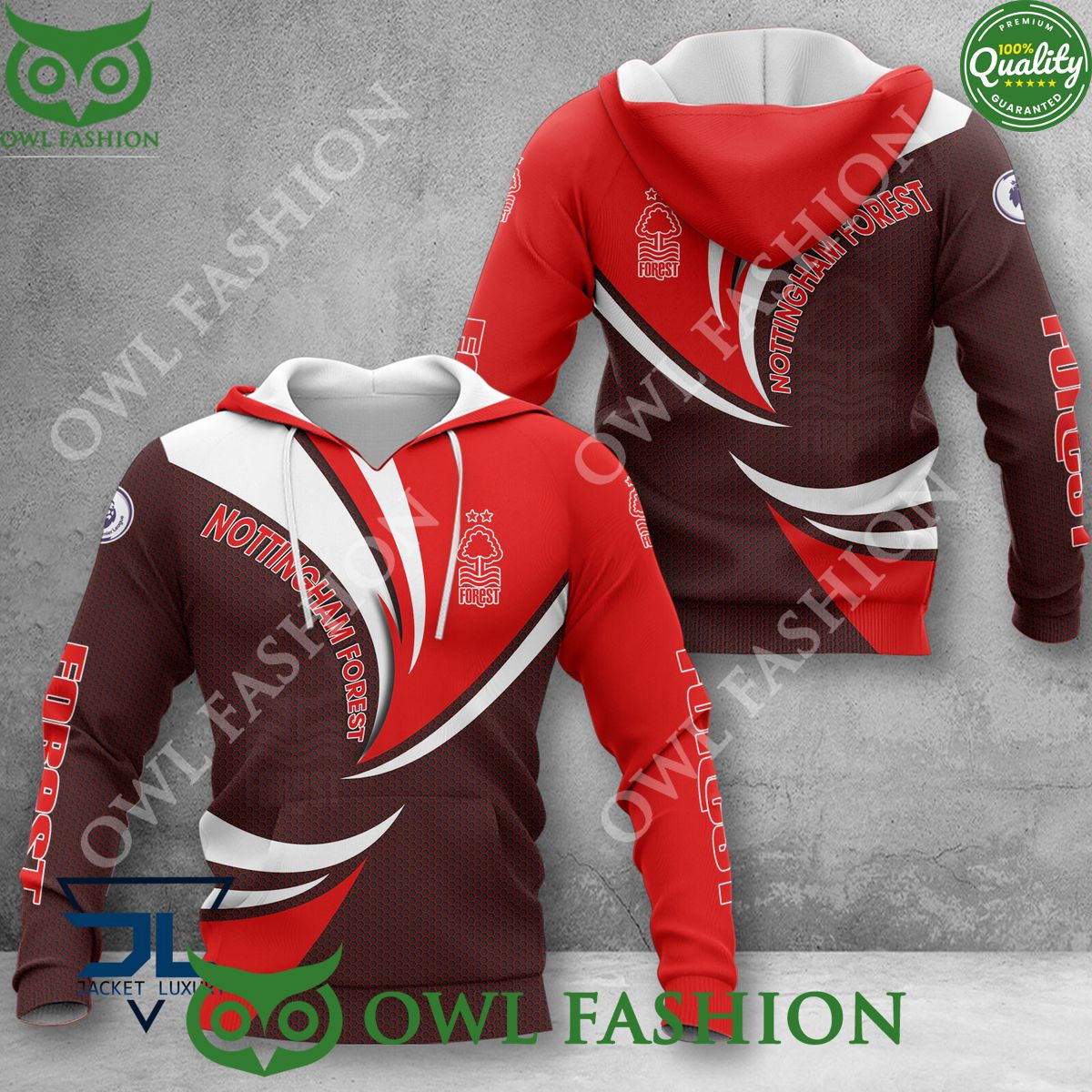 2024 New Design Nottingham Forest F.C EPL Premier - Adult & Kids T-Shirts, Sweatshirts & Hoodies apparel design preview 1
