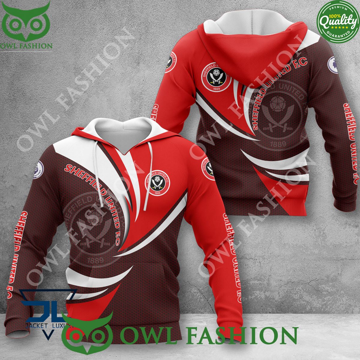 2024 New Design Sheffield United F.C EPL Premier - Adult & Kids T-Shirts, Sweatshirts & Hoodies apparel design preview 1