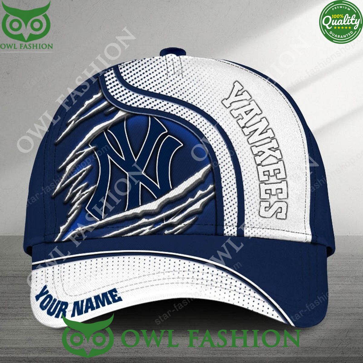 2024 New York Yankees Custom Name MLB Printed Classic - Adult & Kids T-Shirts, Sweatshirts & Hoodies apparel design preview 1