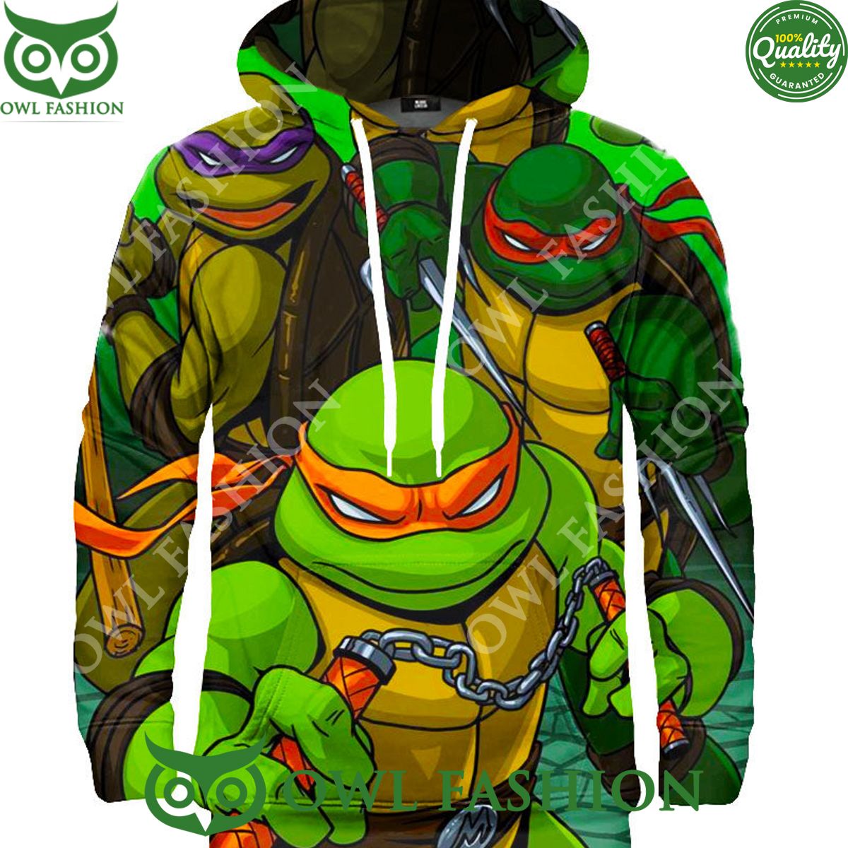 2024 Ninja Turtles Brothers - Adult & Kids T-Shirts, Sweatshirts & Hoodies apparel design preview 1
