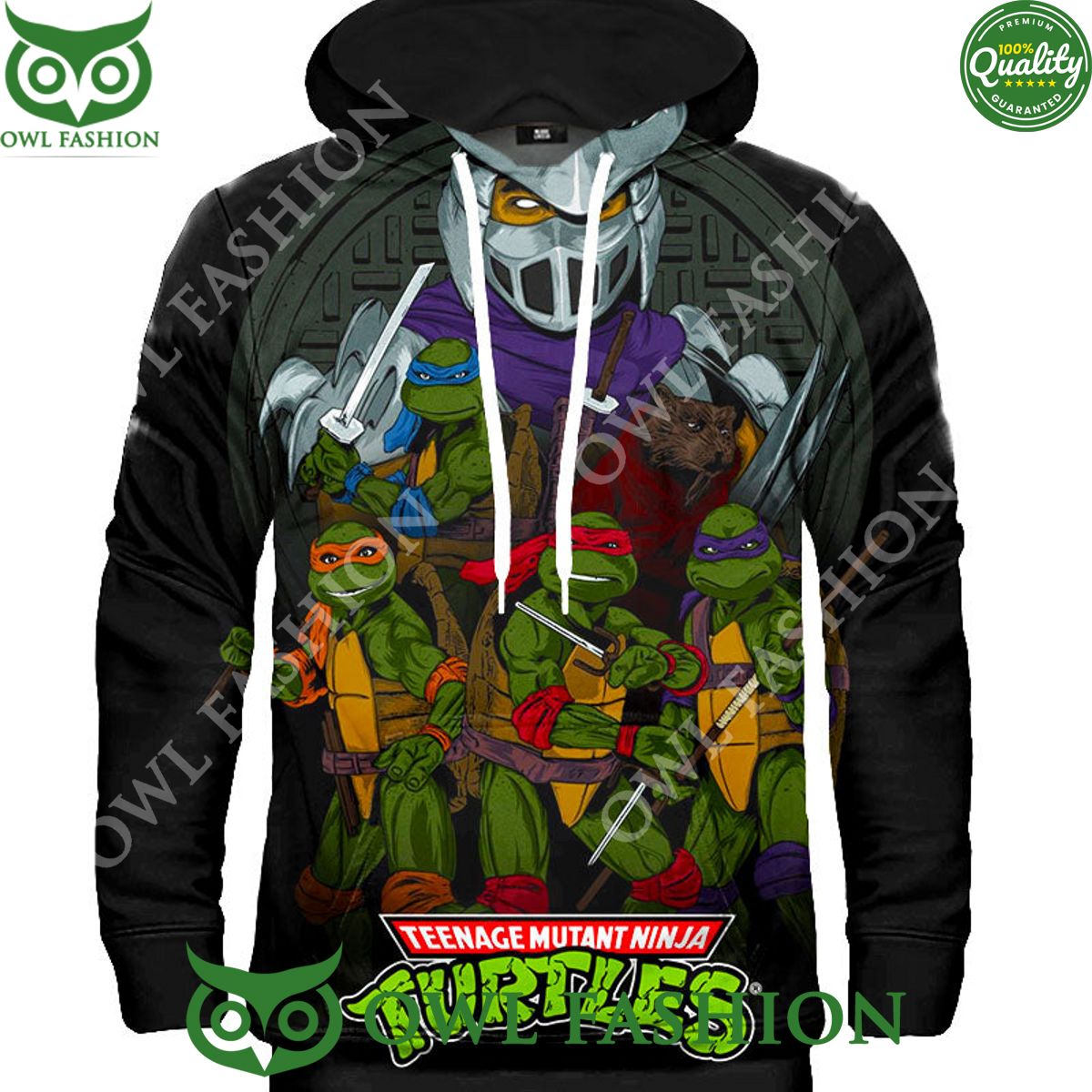 2024 Ninja Turtles Character Black - Adult & Kids T-Shirts, Sweatshirts & Hoodies apparel design preview 1