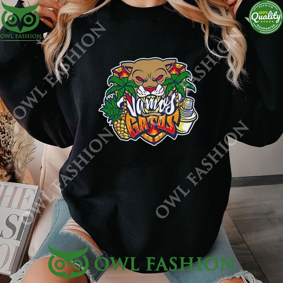 2024 Official Florida Vamos Gatos - Adult & Kids T-Shirts, Sweatshirts & Hoodies apparel design preview 1