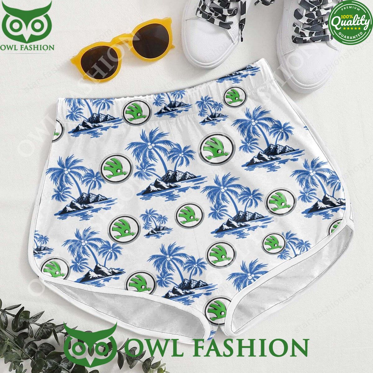 2024 Skoda Auto Custom Color Hawaiian Short - Adult & Kids T-Shirts, Sweatshirts & Hoodies apparel design preview 1