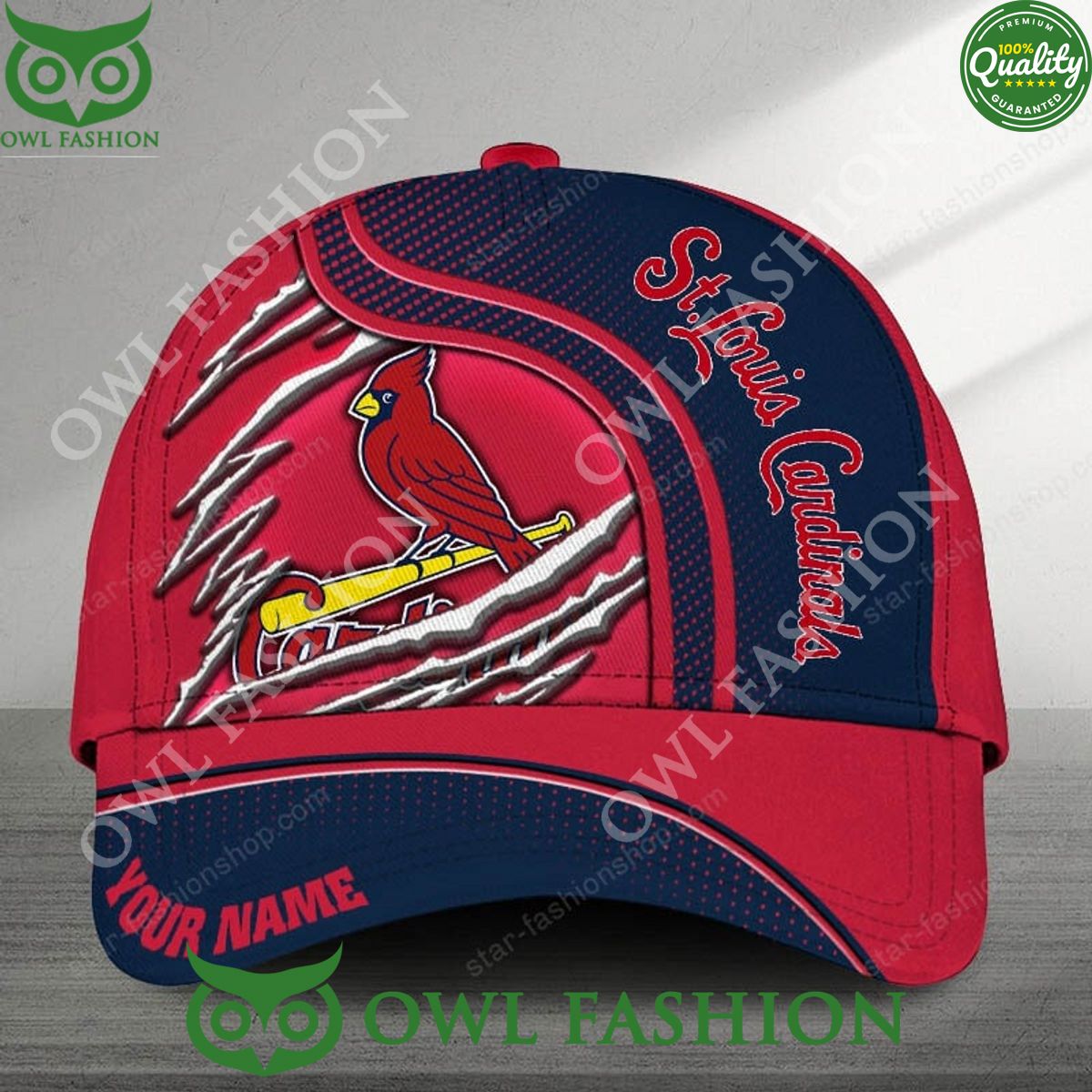 2024 St. Louis Cardinals Custom Name MLB Printed - Adult & Kids T-Shirts, Sweatshirts & Hoodies apparel design preview 1