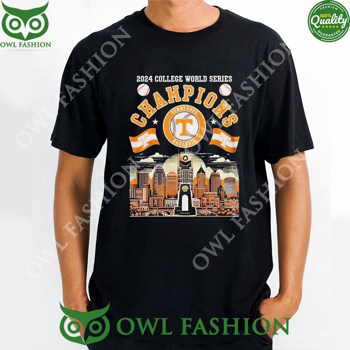2024 Tennessee Volunteers College World Series - Adult & Kids T-Shirts, Sweatshirts & Hoodies apparel design preview 1