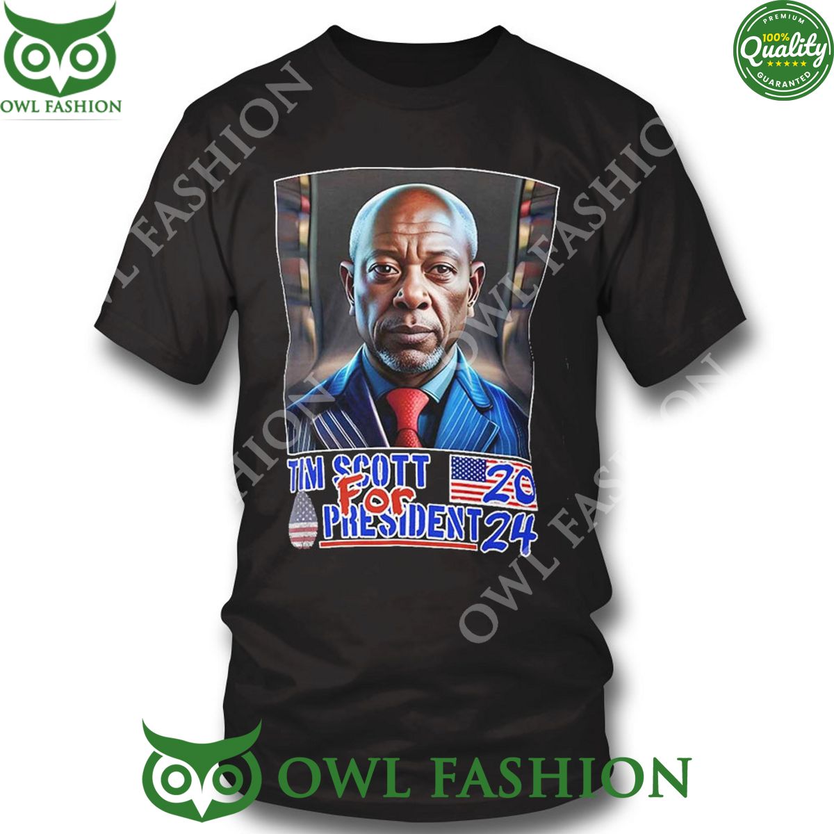 2024 Tim Scott For President - Adult & Kids T-Shirts, Sweatshirts & Hoodies apparel design preview 1