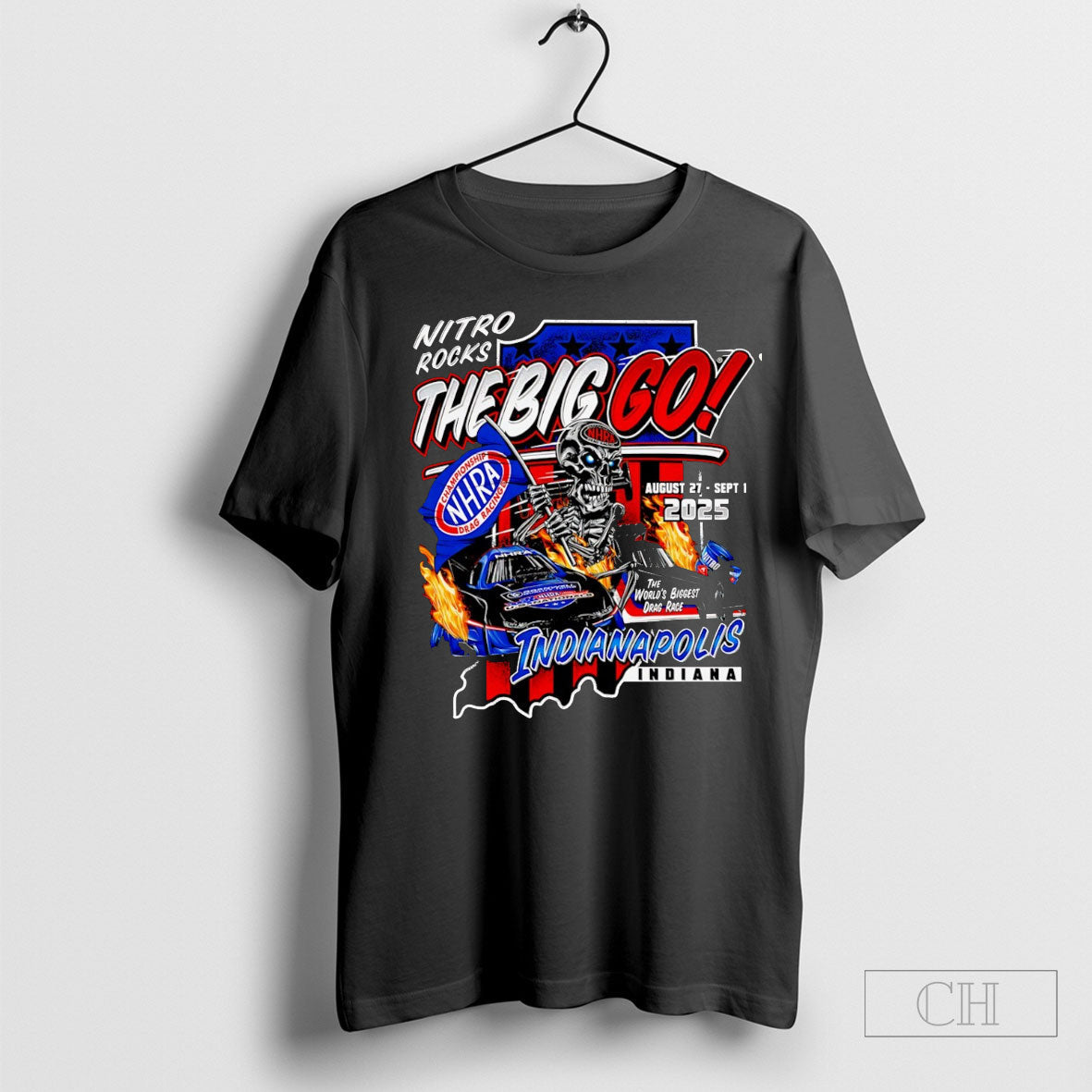 2025 Cornwell Quality Tools Nhra Us Nationals Nitro - Adult & Kids T-Shirts, Sweatshirts & Hoodies apparel design preview 1