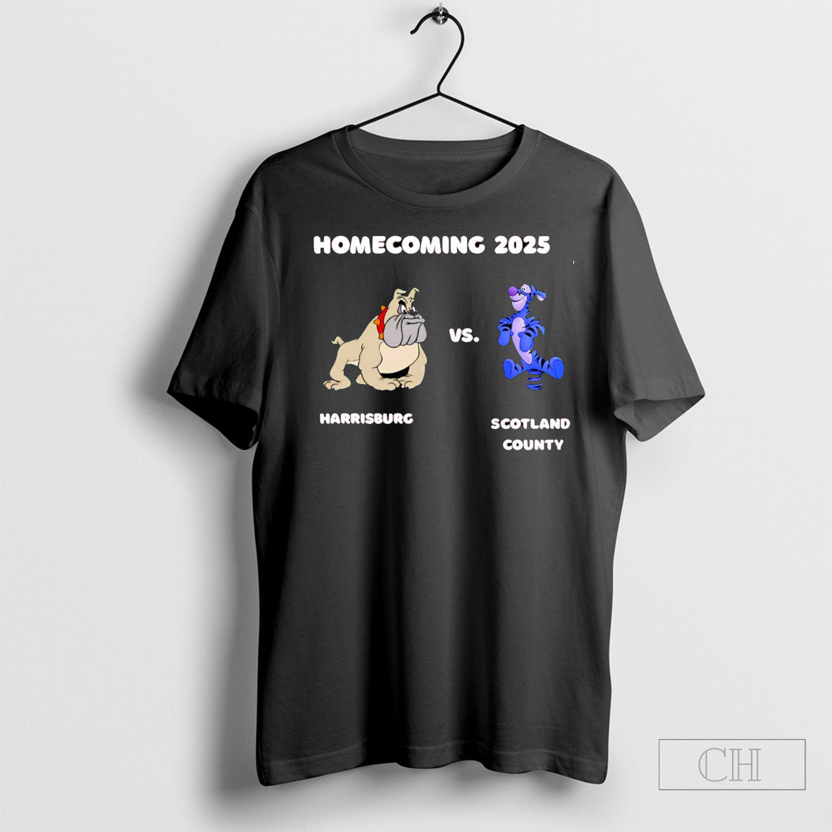 2025 Homecoming Butch The Bulldog Harrisburg Vs - Adult & Kids T-Shirts, Sweatshirts & Hoodies apparel design preview 1