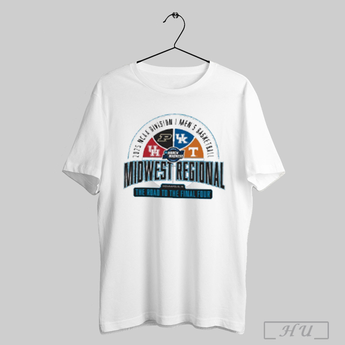 2025 Ncaa Di Mens Basketball Midwest Regional - Adult & Kids T-Shirts, Sweatshirts & Hoodies apparel design preview 1