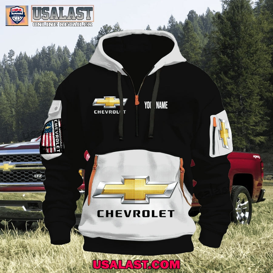 2025 Chevrolet Heavy Quater Zip - Adult & Kids T-Shirts, Sweatshirts & Hoodies apparel design preview 1