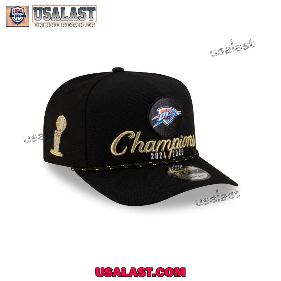 2025 NBA Champions Oklahoma City Thunder Black - Adult & Kids T-Shirts, Sweatshirts & Hoodies apparel design preview 1