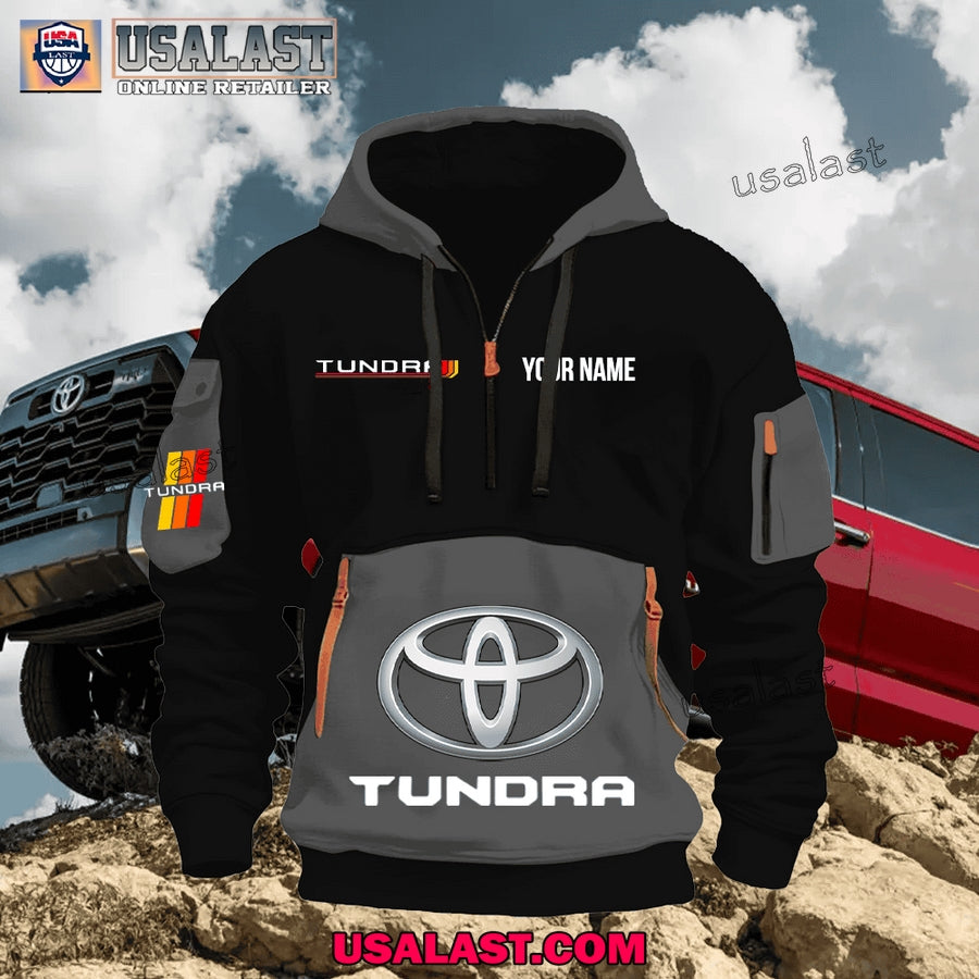 2025 Toyota Tundra Heavy Quater Zip - Adult & Kids T-Shirts, Sweatshirts & Hoodies apparel design preview 1