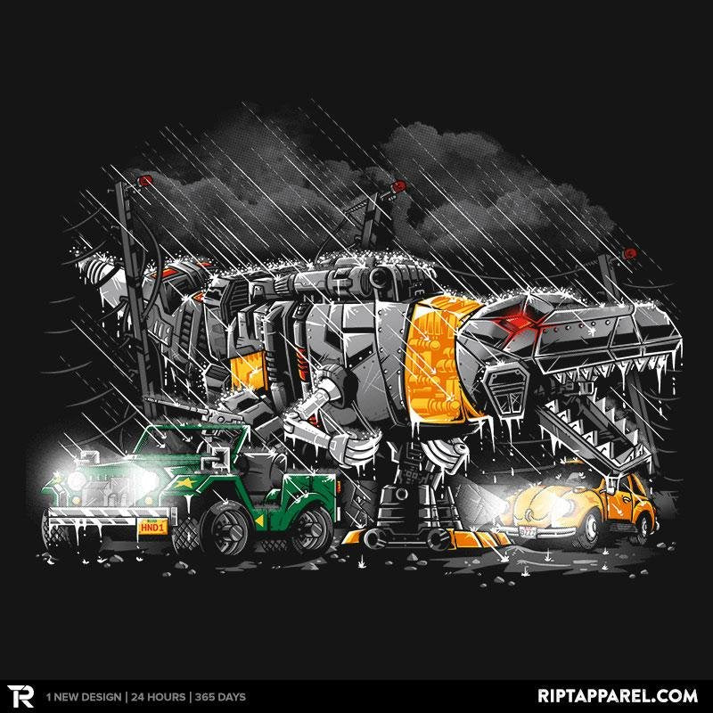 Dinobot Park Exclusive - Adult & Kids T-Shirts, Sweatshirts & Hoodies apparel design preview 1