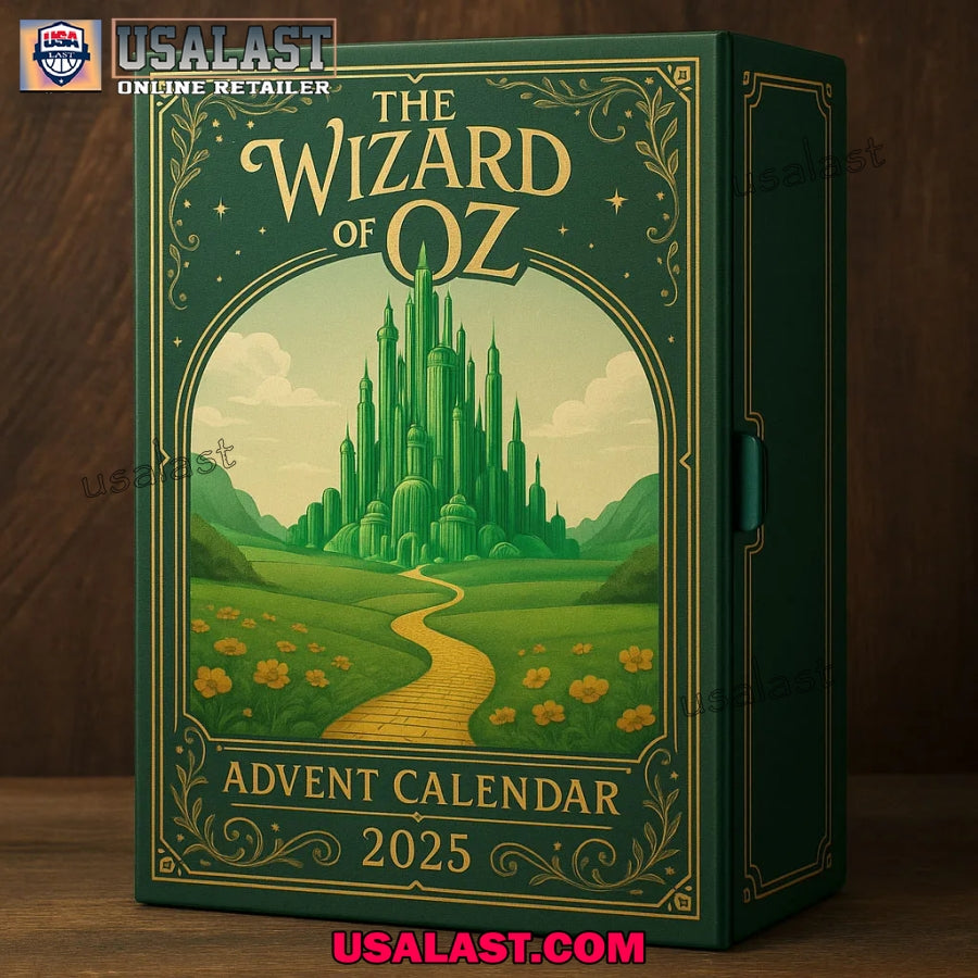 24 Days of The Wizard Oz Christmas Advent Calendar - Adult & Kids T-Shirts, Sweatshirts & Hoodies apparel design preview 1
