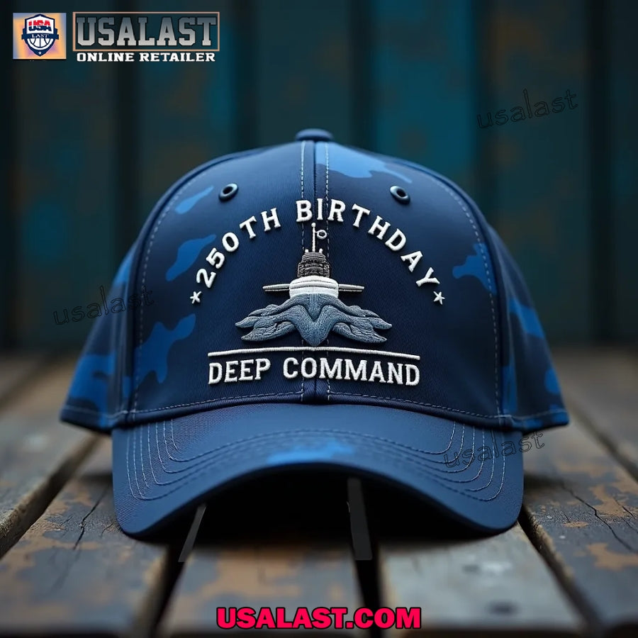 250th Birthday Deep Command U.S Military Classic Cap - Adult & Kids T-Shirts, Sweatshirts & Hoodies apparel design preview 1