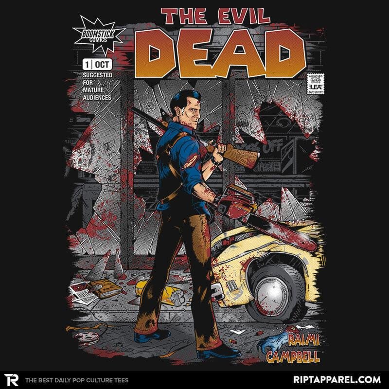 The Evil Dead Issue 1 Exclusive - Adult & Kids T-Shirts, Sweatshirts & Hoodies apparel design preview 1