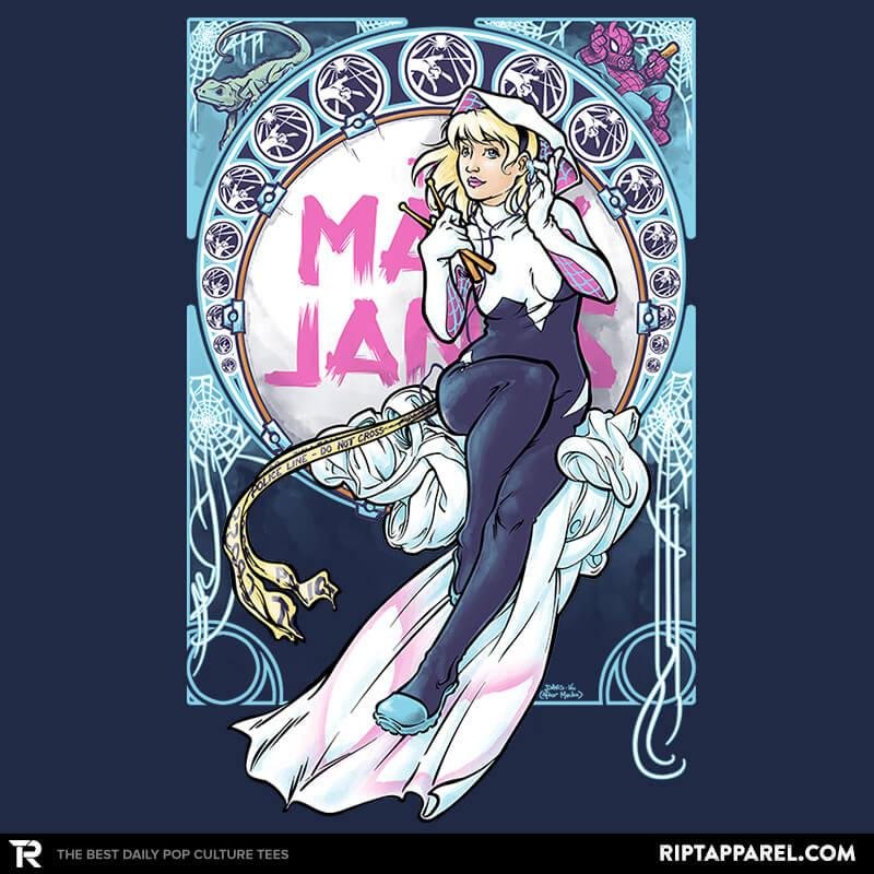 Gwendoline, La Dame des Araignées Exclusive - Adult & Kids T-Shirts, Sweatshirts & Hoodies apparel design preview 1