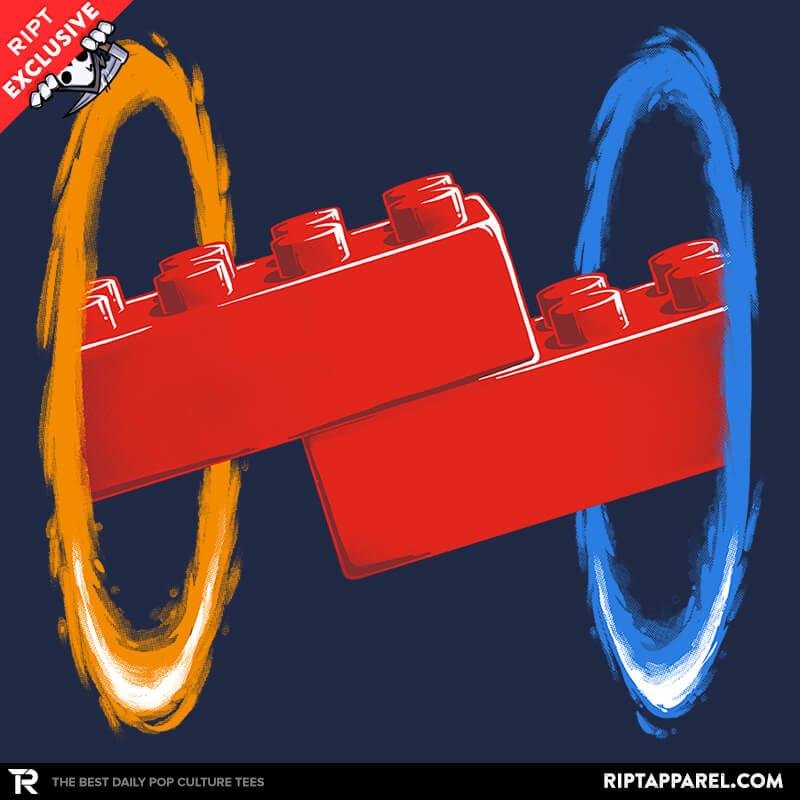 Now Your Building With Portals Exclusive - Adult & Kids T-Shirts, Sweatshirts & Hoodies apparel design preview 1