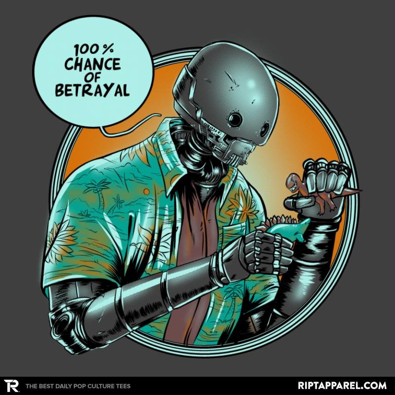 100% Chance of Betrayal Exclusive - Adult & Kids T-Shirts, Sweatshirts & Hoodies apparel design preview 1