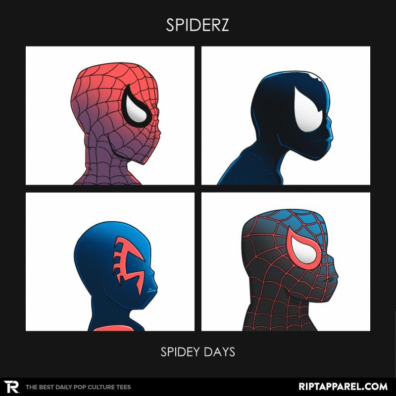 Spidey Dayz Exclusive - Adult & Kids T-Shirts, Sweatshirts & Hoodies apparel design preview 1