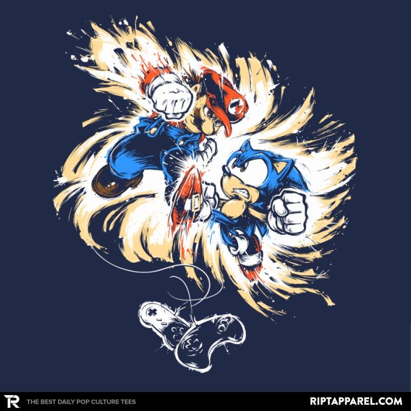 16 Bit Battle 80s Blaarg - Adult & Kids T-Shirts, Sweatshirts & Hoodies apparel design preview 1