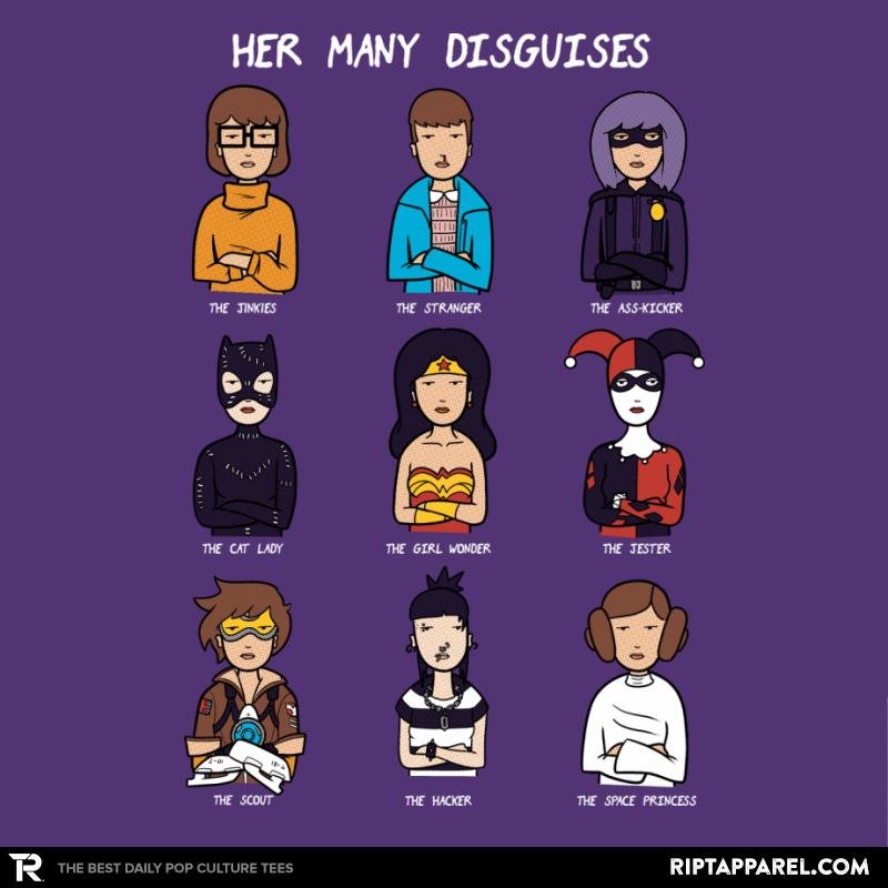 The Many Disguises of a Morgandorfer Exclusive - Adult & Kids T-Shirts, Sweatshirts & Hoodies apparel design preview 1