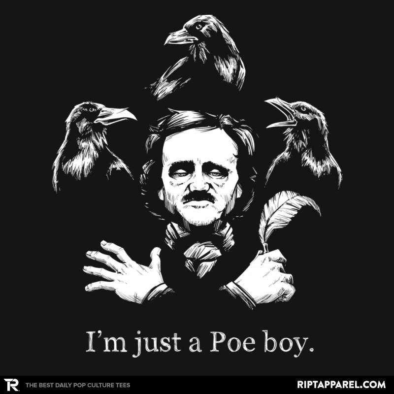 Just a Poe Boy Exclusive - Adult & Kids T-Shirts, Sweatshirts & Hoodies apparel design preview 1