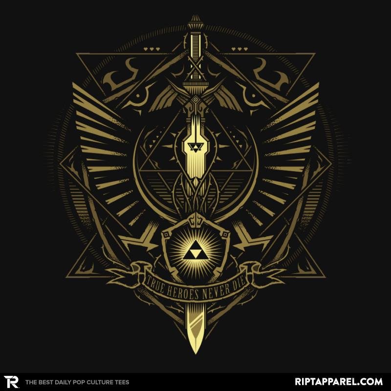 True Heroes Never Die Exclusive - Adult & Kids T-Shirts, Sweatshirts & Hoodies apparel design preview 1