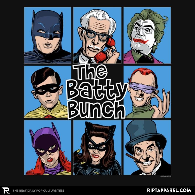 The Batty Bunch - Adult & Kids T-Shirts, Sweatshirts & Hoodies apparel design preview 1