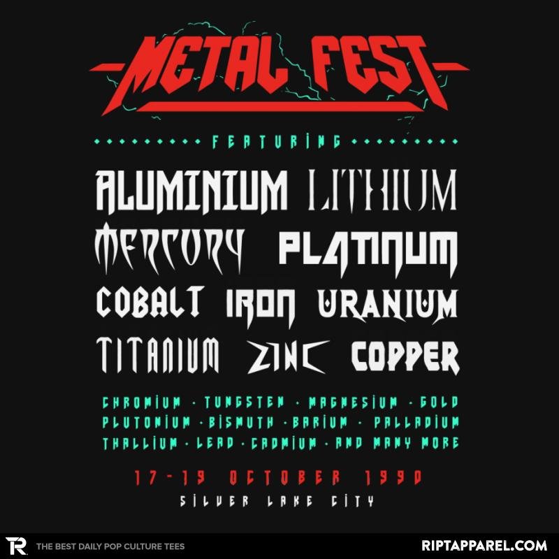 Metal Fest - Adult & Kids T-Shirts, Sweatshirts & Hoodies apparel design preview 1