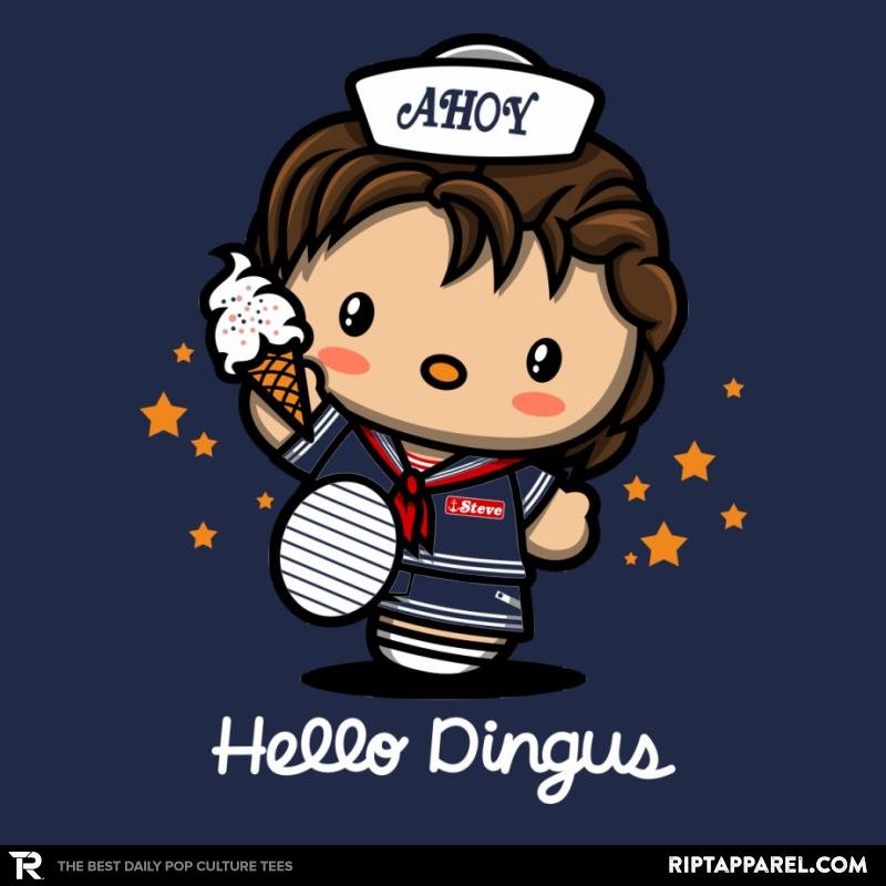 Hello Dingus - Adult & Kids T-Shirts, Sweatshirts & Hoodies apparel design preview 1
