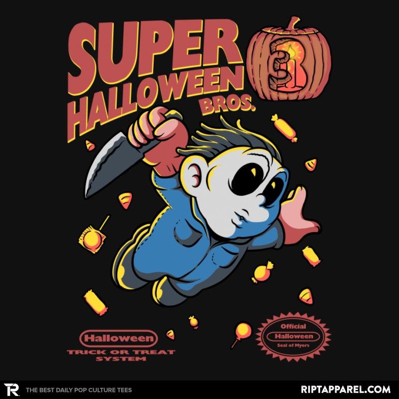 Super Halloween Bros Anytime - Adult & Kids T-Shirts, Sweatshirts & Hoodies apparel design preview 1